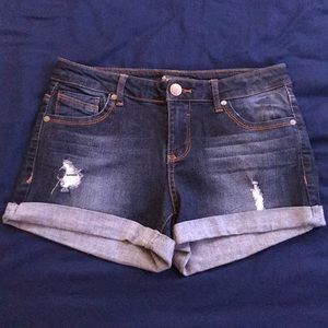 NWOT Cuffed Jean Shorts
